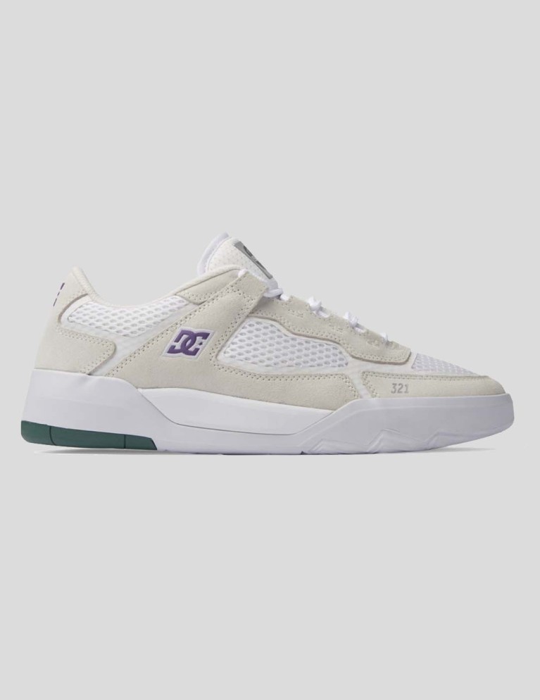 Zapatillas skate DC metric s x ish white/purple